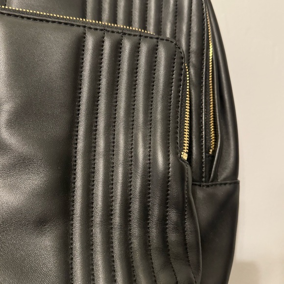 Mark & Graham | Quilted Leather Backpack - Picture 12 of 13